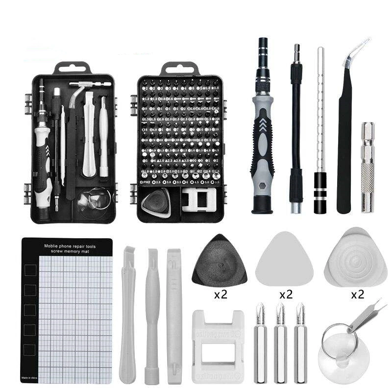 124 in 1 Screwdriver Mobile Phone Repair Tool Set